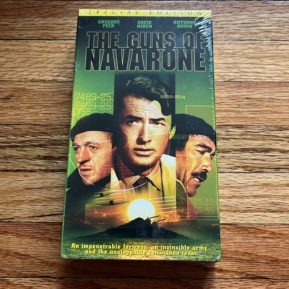 The Guns Of Navarone VHS / NEW / Special Edition